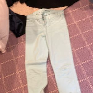 J Brand pale green Jean